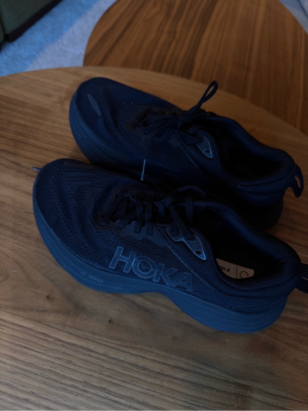 Hoka Women’s Bondi 8 Black Running Shoes